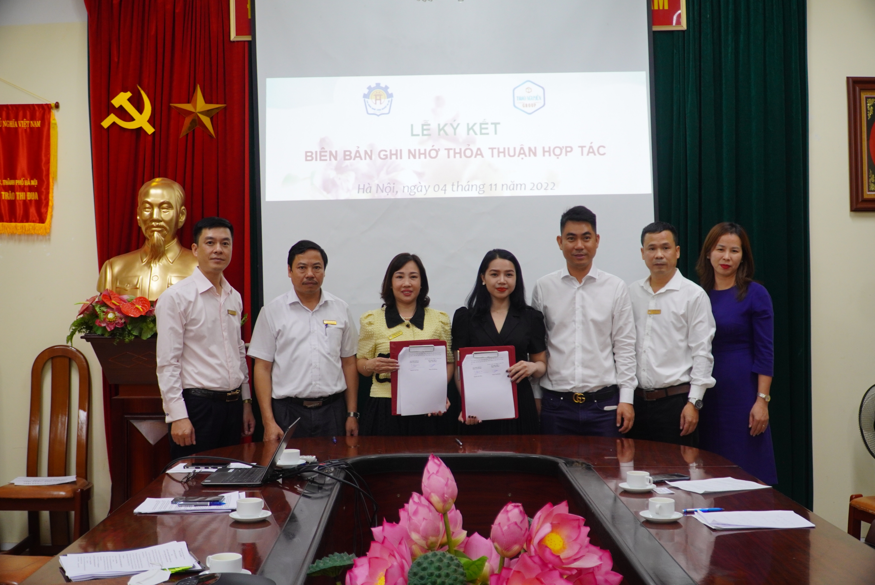 Công ty TNHH Tập đoàn Thảo Nguyễn ký kết hợp tác cùng trườngCao đẳng nghề Công nghiệp Hà Nội